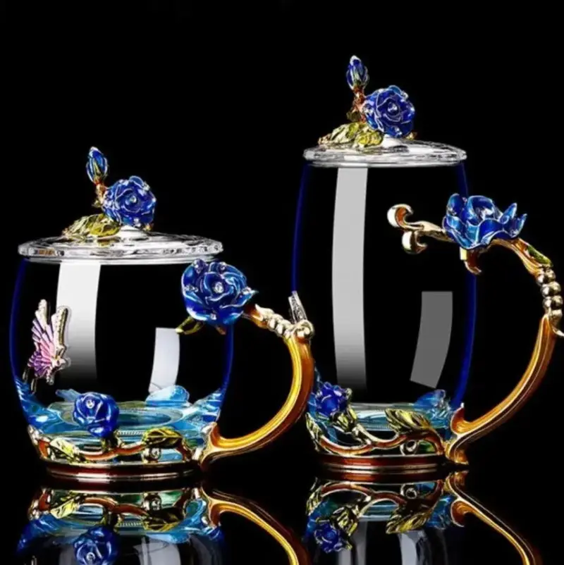 Rosace Handcrafted Tea Set Decorfaure