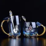 Rosace Handcrafted Tea Set Decorfaure