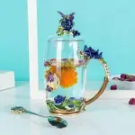 Rosace Handcrafted Tea Set Decorfaure