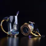 Rosace Handcrafted Tea Set Decorfaure