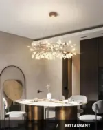 RoseGoldNordicChandelierArtLightingHanginglivingRoomRestaurantKitchenFireflyLampBranchRound-Homeko7 RoseGoldNordicChandelierArtLightingHanginglivingRoomRestaurantKitchenFireflyLampBranchRound Homeko7
