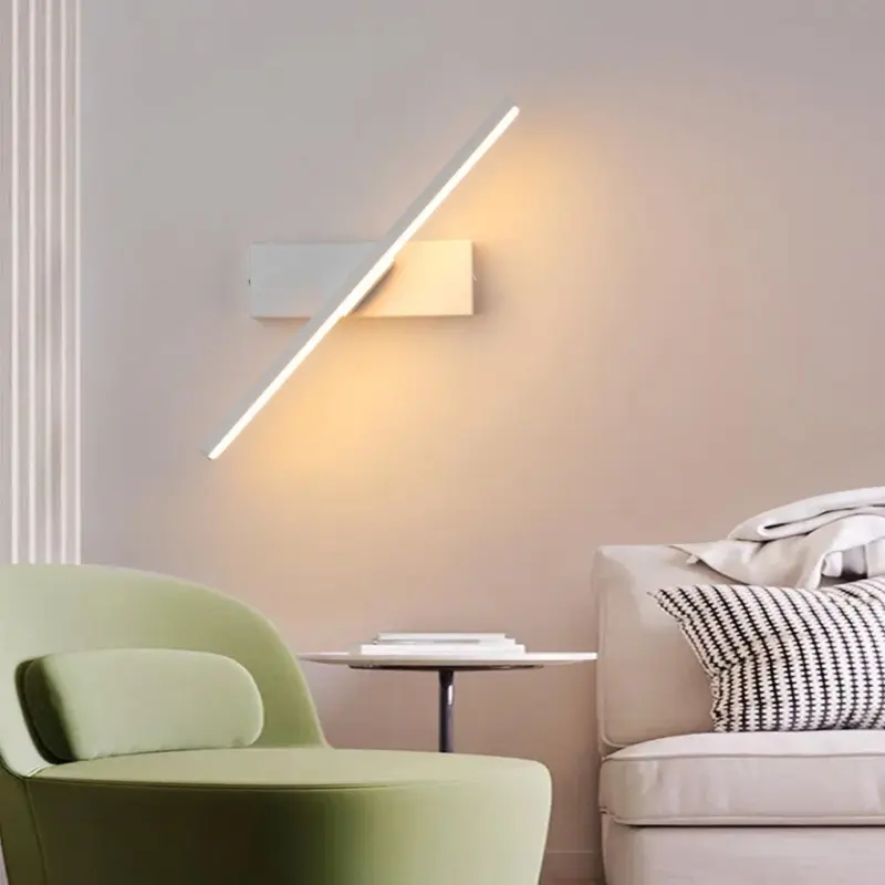 RotatableStripLEDModernWallLampWallSconceLighting Homeko12