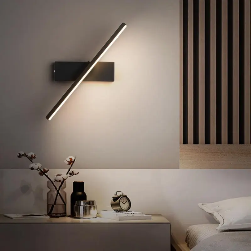 RotatableStripLEDModernWallLampWallSconceLighting Homeko14