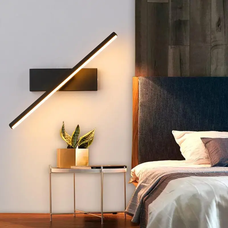RotatableStripLEDModernWallLampWallSconceLighting Homeko2