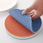 RoundSiliconeTableMat Homeko1