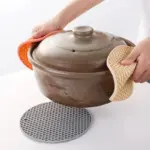 RoundSiliconeTableMat Homeko4