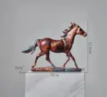 RunningColorfulUnicornHorseResinSculpturesandStatues Homeko1