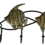 Rustic Fish Key Hanger Coastal Rusticity
