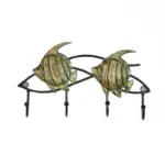 Rustic Fish Key Hanger Coastal Rusticity