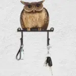 Rustic Owl Key Rack Whimsical Rusticity