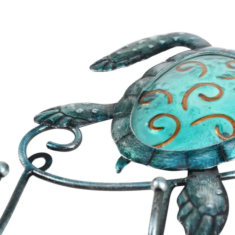 Rustic Turtle Key Hanger Coastal Rustic Decor