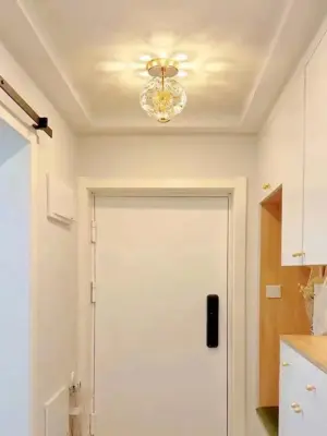 Pendant Sconce Chandelier Crystal Bedroom Bedside Living Room Decoration Small Chandelier