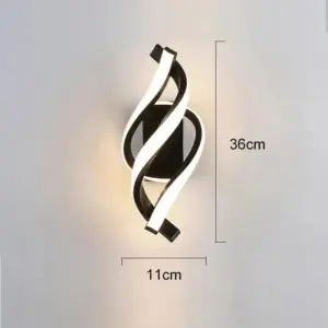 Sammer Spiral Light Wall Sconce