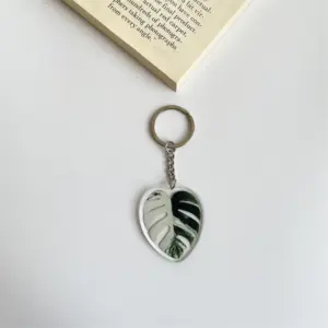 Rare Plant Leaf Keychain