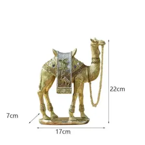 Luxury Golden Camel Sculpture