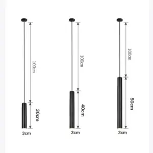 Yanes Tube Pendant Lamp