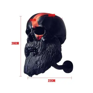 Skull Motorcycle Helmet Holder