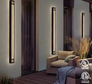 Waterproof Long Outdoor Wall LED Lighting IP65