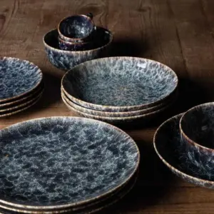 Water Ripple Plate 7-Piece Set