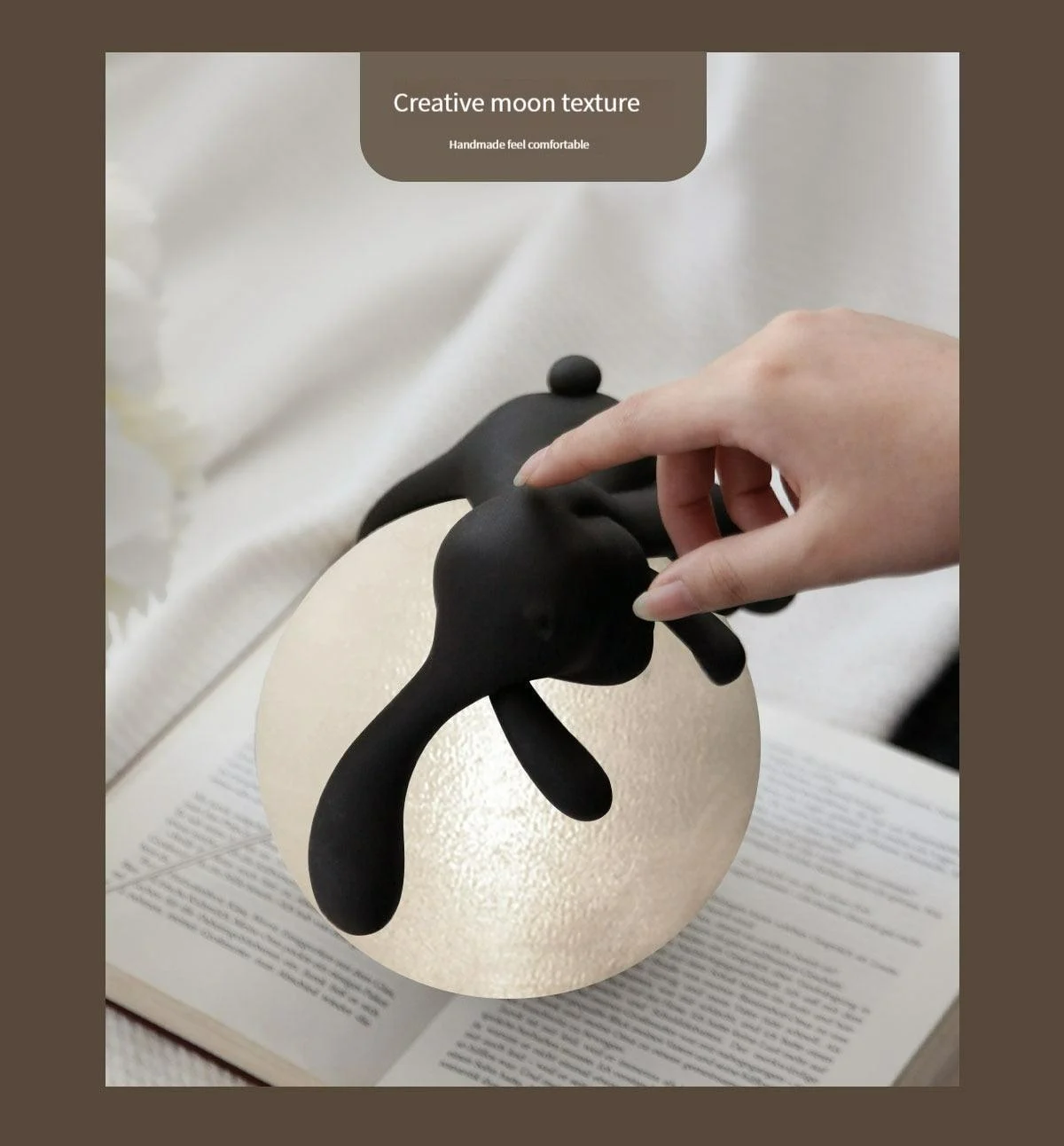 Rabbit On The Moon Lamp - ISTANBULLU LTD