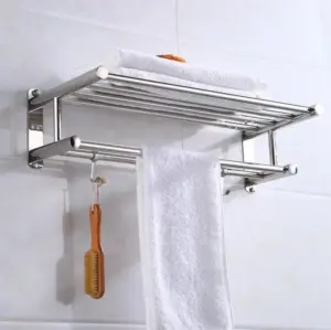 Stainless steel towel rack | Perfect for storing your towels