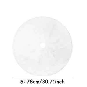 White Christmas Tree Skirt 78/90/122cm