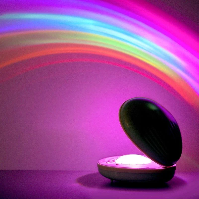 Rainbow Shell Table Lamp - ISTANBULLU LTD