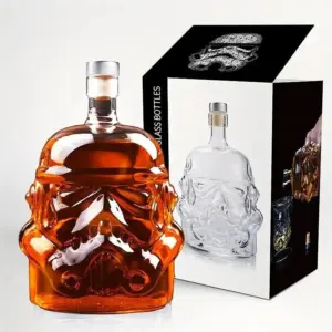 Whiskey decanter set - Spirited - Set of 3 - Elegant Design