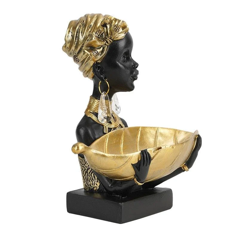 Woman Head Tray - ISTANBULLU LTD