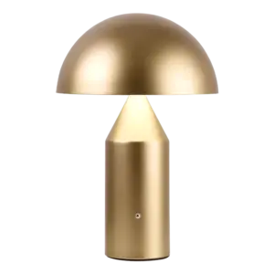 Mushroom Metal Mushroom Metal Portable Rechargeable Table Lamp