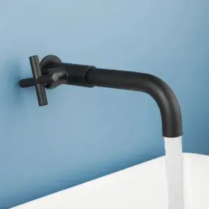 Wall tap 304 Stainless Steel | cold water built-in sink tap