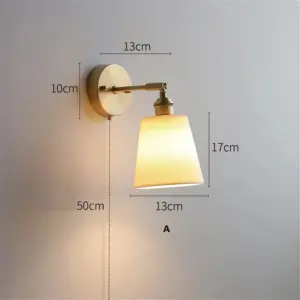 Liris Japanese Style Wall Lamp Sconce