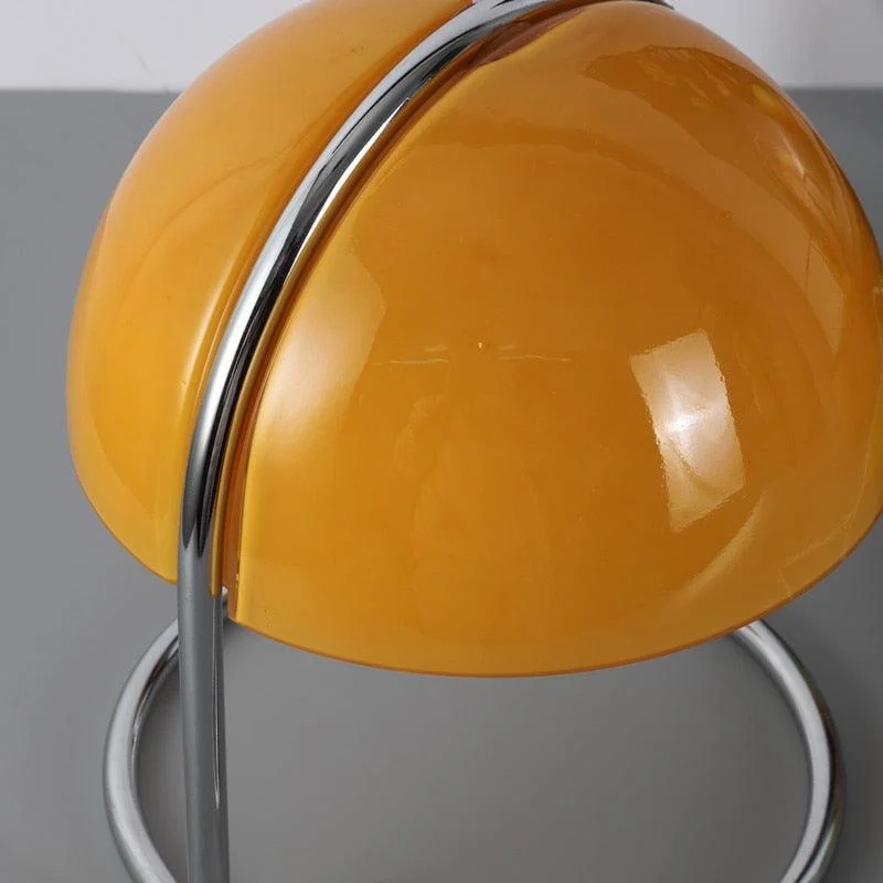 Retro Amber Glass Table Lamp - ISTANBULLU LTD