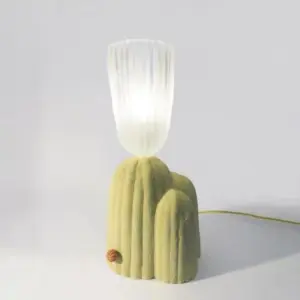 Homeko Green Cactus Table Lamp