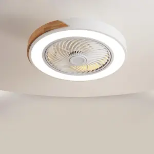 Homeko Wood Ceiling Fans With LED Lights