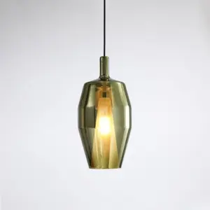 Homeko Multicolored Glass Pendant Lamp for Dining
