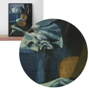 The Old Guitarist By Pablo Picasso