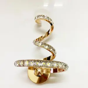 LED Luxury Spiral Light Wall Sconce