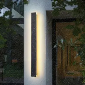 Striped Outdoor Light