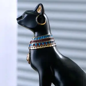 Wine rack holder - Anubis - Egyptian dog figurine - Home decoration