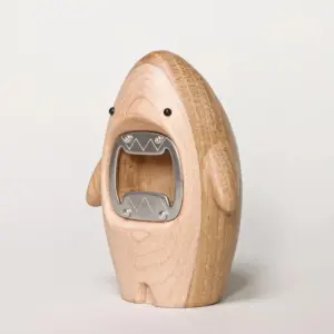Wooden Shark Bottle Opener