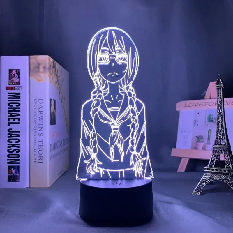 Saki Yoshida Led Nachtlampje Voor Slaapkamer Decor Cadeau Nachtlampje Anime Tafel 3d Lamp Saki Yoshida 40b18b35 A80f 42c5 Bc29 Ee3d91d792b2