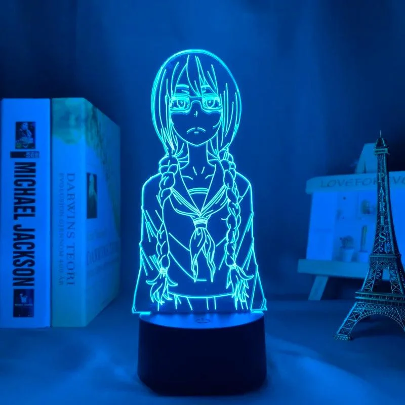 Saki Yoshida Led Nachtlampje Voor Slaapkamer Decor Cadeau Nachtlampje Anime Tafel 3d Lamp Saki Yoshida 41783823 Af98 4ceb 8697 D8f851ec2406