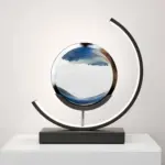 SandsofTimeMinimalistischeTischlampeBeweglichesSandkunstwerk SandsofTimeMinimalistischeTischlampeBeweglichesSandkunstwerk