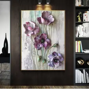 Scandinavian Flower Canvas Art