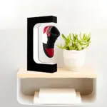 Schwebendes LED Schuhdisplay Minimalistische Tischlampe
