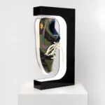 Schwebendes LED Schuhdisplay Minimalistische Tischlampe xlumina
