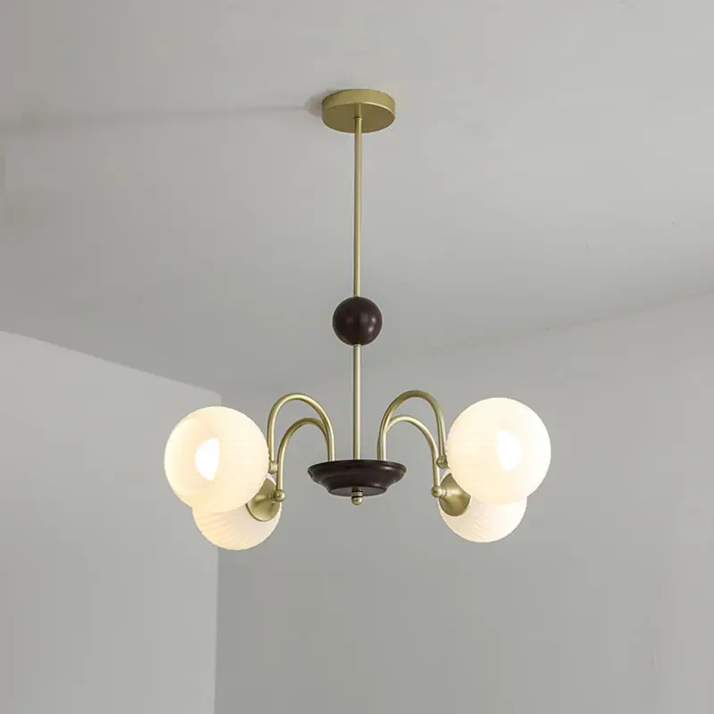 Sculptural Glass Ribbed Chandelier 3 f794c5a6 b3b8 4125 add2 7dc7785771ee