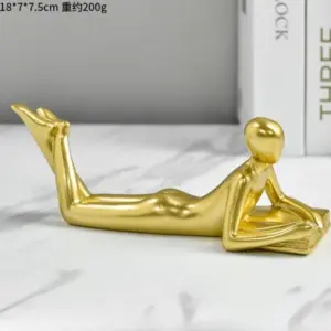 Thinker Reading Sculptures
