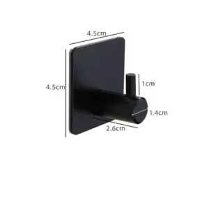 Self-Adhesive Aluminum Wall Hook